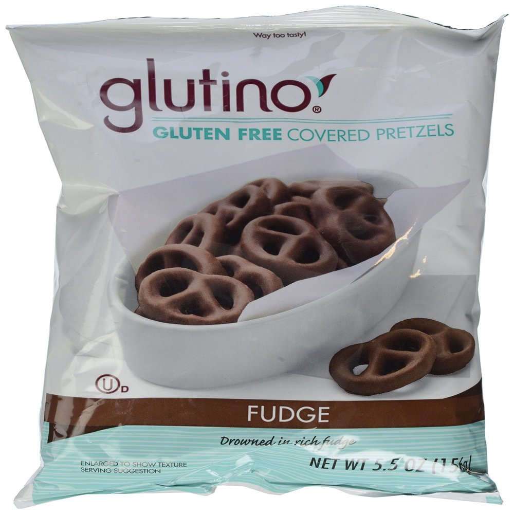 Glutino Chocolate Covered Pretzels, 5.5 oz