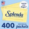 SPLENDA Zero Calorie Sweetener Packets Great For Sweetening Coffee, Tea, Fruit, and More (400 Individual Packets) view 3