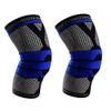 2 Pack Knee Brace Compression Sleeve, Elastic Knee Wraps Patella Stabilizer with Silicone Gel & Spring Support, Hinged Kneepads Knee Protector for Meniscus Tear Arthritis Running Men Women view 1