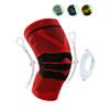 2 Pack Topallnice Knee Support Brace Compression Sleeves, Elastic & Adjustable Kneepad Silicon Padded Bracket/Patella Stabilizer/Warm Protector for Meniscus Tear Arthritis pain relief,1 Pair Large,Red view 2