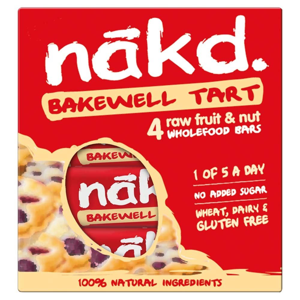 Nakd Bakewell Multipack Tart, 140 g