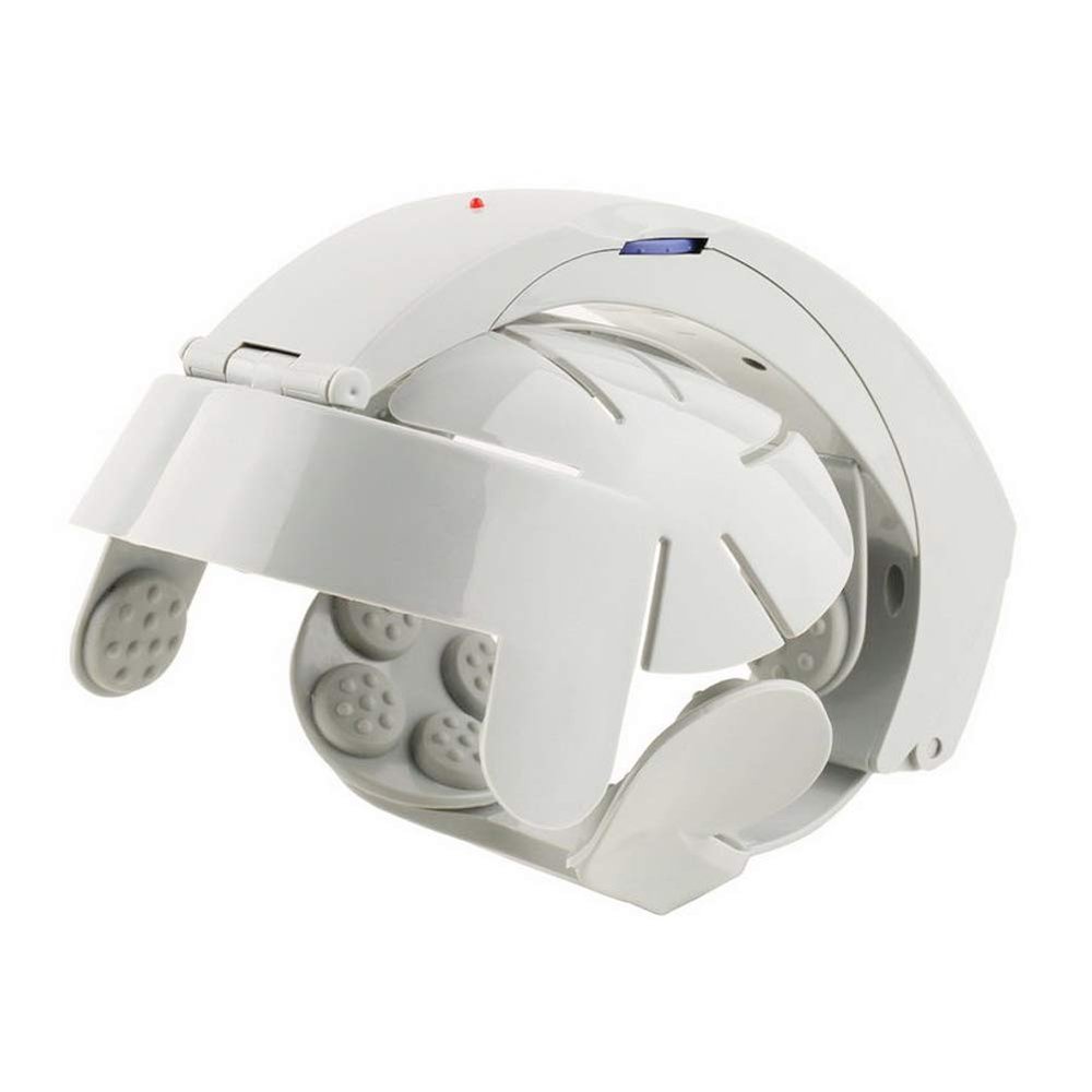 vinmax Electric Head Massager Helmet Cap Scalp Brain Massage Relax Acupuncture Points
