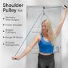AARAM Overhead Shoulder Pulley Equipment Kit with Rope for Physical Therapy, for Frozen Shoulder and Hand Physiotherapy Exercise and General Hand Movement Exercise. (with Strap) view 4