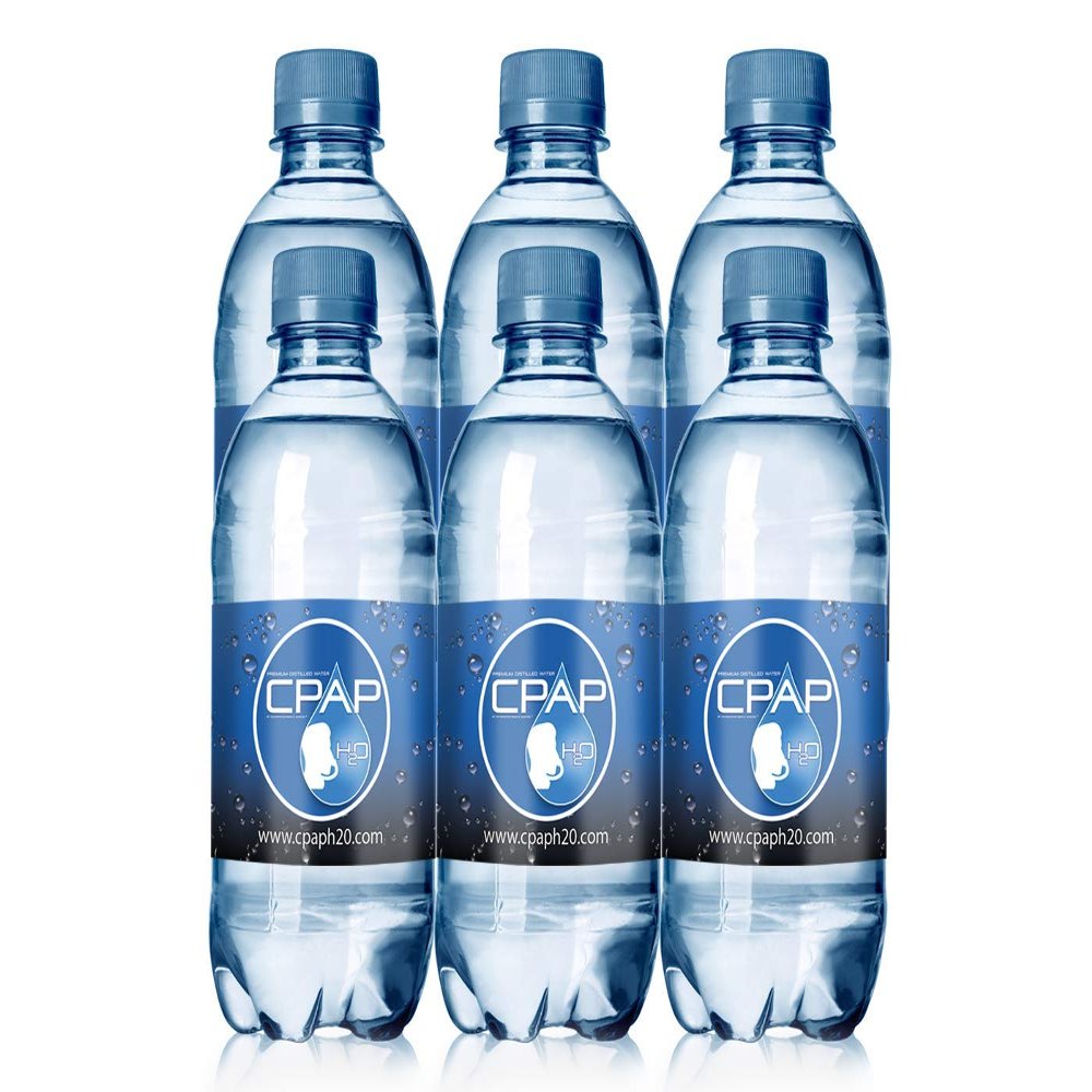 12oz CPAP H2O Premium Distilled Water (6 Bottle Pack)