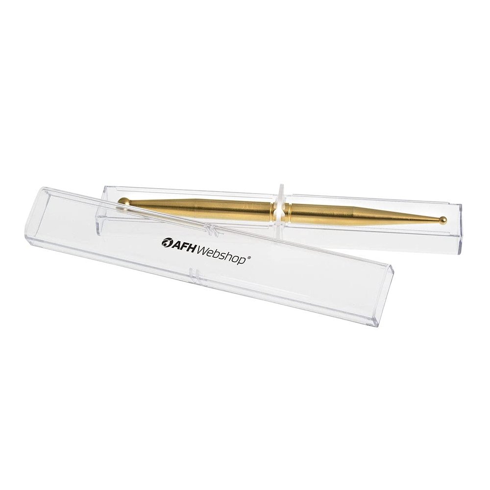 AFH Massage Stick, Gold Plated, w/Box, Large Qty 100