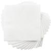 JAM PAPER Small Beverage Napkins - 5 x 5 - White - 250/Pack view 1