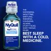 Vicks NyQuil VapoCOOL SEVERE Cold, Flu + Congestion Liquid Medicine, Max Stregth 9-Symptom Nighttime Relief, 12 FL OZ view 4