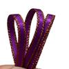 100 Yards 1/8" Double Faced Satin Ribbon with Metallic Edge Great for Christmas Craft, Decoration and Present Wrapping view 2