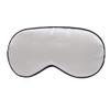 AKOAK Natural Mulberry Silk Sleep Mask,Super Smooth and Soft Block Lights Comfortable Sleeping Mask with Adjustable Strap for Men, Women and Kids (Silver/Grey) view 1