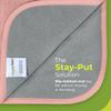 PeapodMats Bedwetting & Incontinence Waterproof Bed Mat - Reusable Underpad. Secure Placement & Breathable. Washable. Enviro Friendly 3x3 (Peach/Pink) Mattress Protector & Pee Pad for Kids & Adults view 3