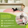 PeapodMats Bedwetting & Incontinence Waterproof Bed Mat - Reusable Underpad. Secure Placement & Breathable. Washable. Enviro Friendly 3x3 (Peach/Pink) Mattress Protector & Pee Pad for Kids & Adults view 4