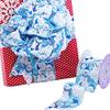 Holiday Wired Christmas Tree Ribbon - 2 1/2" x 10 Yards, Light Blue Shiny Snowmen, Wreath, Bows, Decorations, Fall, Thanksgiving, Winter, Holiday, Crafts, Gift Wrapping view 4