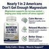 Premium Magnesium Glycinate 425mg - 180 Vegan Capsules - Helps with Stress Relief, Sleep, Muscle Cramps & Healthy Heart | view 2