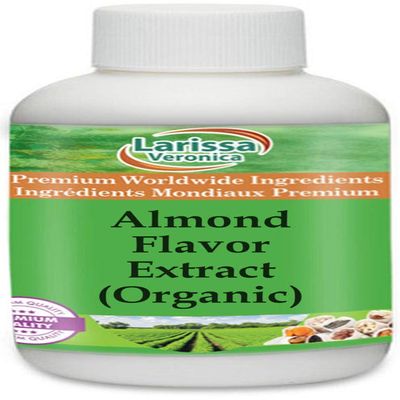 Almond Flavor Extract (Organic) (8 oz, ZIN: 527399) - 2 Pack