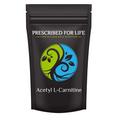 Prescribed For Life Acetyl L Carnitine HCl Powder, Natural ALCAR Powder, Amino Acid Nutritional Supplements (2kg / 4.4lb)
