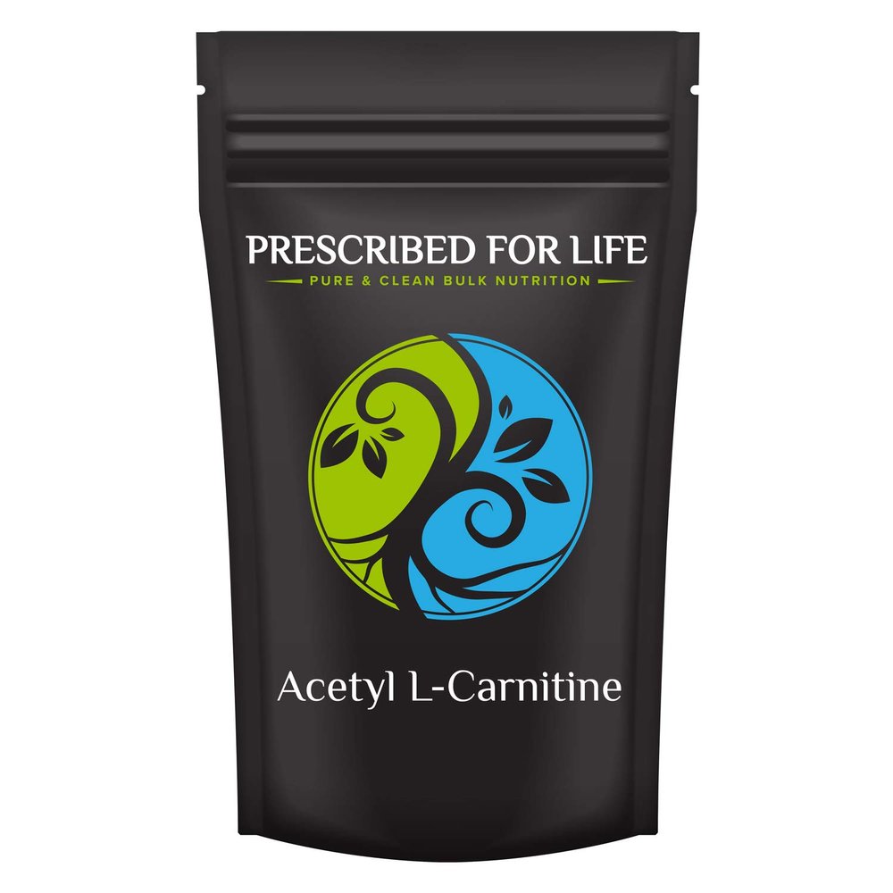 Prescribed For Life Acetyl L Carnitine HCl Powder, Natural ALCAR Powder, Amino Acid Nutritional Supplements (2kg / 4.4lb)