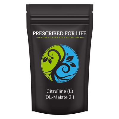 Prescribed For Life Citrulline (L) DL-Malate | Pure Crystalline Powder (25kg / 55lb)