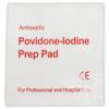 100 Piece Povidone-Iodine Prep Pads | First Aid Treatment (Pack of 4) view 1