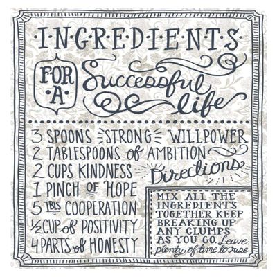 Ingredients for Life Ditzy Floral I Neutral -PaperArt-14 x18