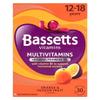 Bassetts Multivitamins Orange & Passionfruit Flavour Soft & Chewies 12-18 Years - 30-6 PK view 1