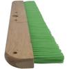 MARSHALLTOWN Wood Backed Concrete and Masonry Broom, Green Nylon, Made in The USA, 6561 view 2