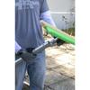 MARSHALLTOWN Wood Backed Concrete and Masonry Broom, Green Nylon, Made in The USA, 6561 view 3