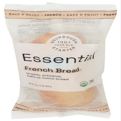 ESSENTIAL BAKING COMPANY Organic French Take & Bake Bread, 16 OZ