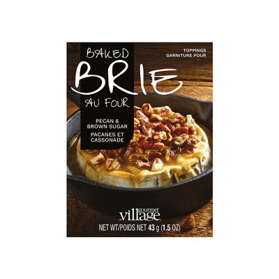 Gourmet du Village Brie Topping (Pecan & Brown Sugar)