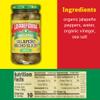 La Preferida Organic Mid Jalapeo Nacho Slices (Same Great Flavor, No Heat) Seedless Pickled Peppers  USDA Certified, No Added Sugar. Use on Tacos, Salads & Bowls, 11.5 oz. (Pack of 6) view 3