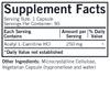 Kirkman - Acetyl L-Carnitine 250 mg - 90 Capsules - Supports Sustained Cellular Energy Production - Hypoallergenic view 2