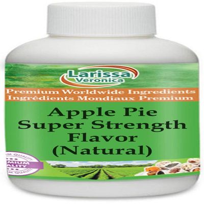Apple Pie Super Strength Flavor (Natural) (8 oz, ZIN: 527510) - 3 Pack