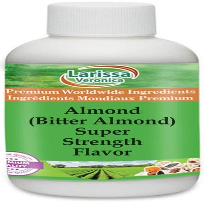 Almond (Bitter Almond) Super Strength Flavor (8 oz, ZIN: 527494) - 2 Pack
