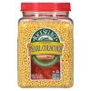 RiceSelect Pearl Couscous with Turmeric, Israeli-Style Wheat Couscous Pasta, Non-GMO, 21-Ounce Jar, (Pack of 1) view 1