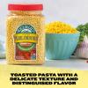 RiceSelect Pearl Couscous with Turmeric, Israeli-Style Wheat Couscous Pasta, Non-GMO, 21-Ounce Jar, (Pack of 1) view 3