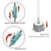 Spotzero By Milton Spin Mop Spares Set Handle with Microfibers Refill(Compatible with Prime, E-Elite, Classic, Ace Mops) (DCPDFLR076ASSR0024) (Aqua Green) view 2