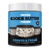 Whey Protein Cookie Butter Powder - Cookies & Cream | Keto-Friendly, Low Carb, No Added Sugars, Gluten-Free | Easy to Mix, Bake and Spread | 7.9oz view 1
