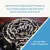 Whey Protein Cookie Butter Powder - Cookies & Cream | Keto-Friendly, Low Carb, No Added Sugars, Gluten-Free | Easy to Mix, Bake and Spread | 7.9oz view 4