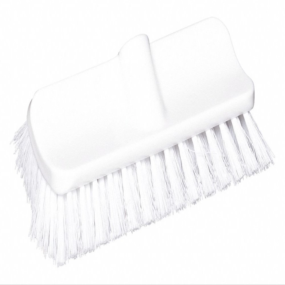 10-13/32"L Polypropylene Replacement Brush Head Wall Brush, Not Included