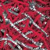 10 lb. Red and Silver Metallic Blend Crinkle Paper view 1
