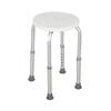Uenjoy Bathroom Shower Stool Tub Chair for Elderly with Adjustable Round Seat,Anti-Slip Rubber Tips,Medical Supply,Easy to Assembly,Weight Capacity 400lbs,White view 1