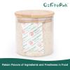 O2frepak 50CC(300-Pack) Food Grade Oxygen Absorbers Packets for Home Made Jerky and Long Term Food Storage,With Oxygen Indicator In Vacuum Bag and 3 times Oxygen Absorption Capacity view 3