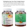 Amazon Basics Soft Fiber Gummies for Digestive Health and Regularity, Orange, Lemon & Strawberry Flavors, 90 Count, Pack of 1 (Previously Solimo) view 3