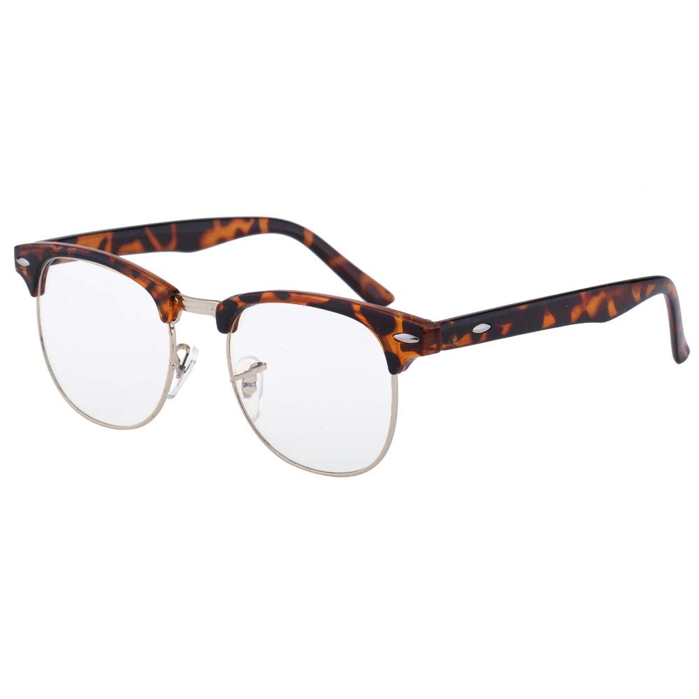 Anti-Blu-ray Computer Reading Glasses +1.00 Mens Womens Leopard Frame Readers Spectacles