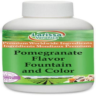 Pomegranate Flavor Fountain and Color (8 oz, ZIN: 528222)
