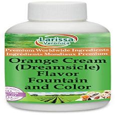 Orange Cream (Dreamsicle) Flavor Fountain and Color (1 oz, ZIN: 528196) - 2 Pack