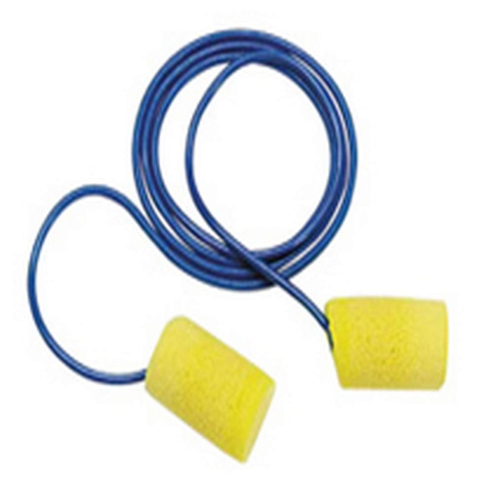 3M E-A-R 10080529110814 Classic Foam Earplug, Standard, Blue/Green (Pack of 500)