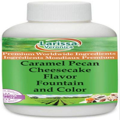 Caramel Pecan Cheesecake Flavor Fountain and Color (16 oz, ZIN: 528115) - 3 Pack