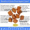 Gerbs Dried Cinnamon Sugar Apple Cubes 2 lbs. | Unsulfured, No Artificial Additives, Resealable Bag | Naturally Sweet & Spiced | Top 14 Allergen-Free view 2