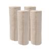 Comfort Elastic Bandage Wrap (6" 4 Pack)  Single Hook & Loop Closure  NexSkin Premium Cotton, Latex-Free Compression Wrap  Soft, Hypoallergenic & Reusable Support for Waist, Legs, Elbow & Knee view 1