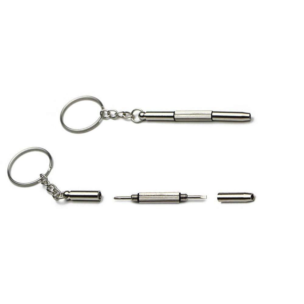 3-in-1 Repair Tool Keychain for Glasses and Watches Screwdriver Boltremover (1)